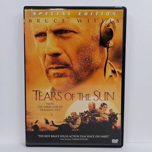 Bruce Willis Tears of the Sun DVD Special Edition Action Thriller War Movie R